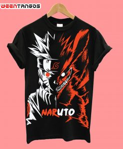 Naruto And Kurama Anime T-Shirt