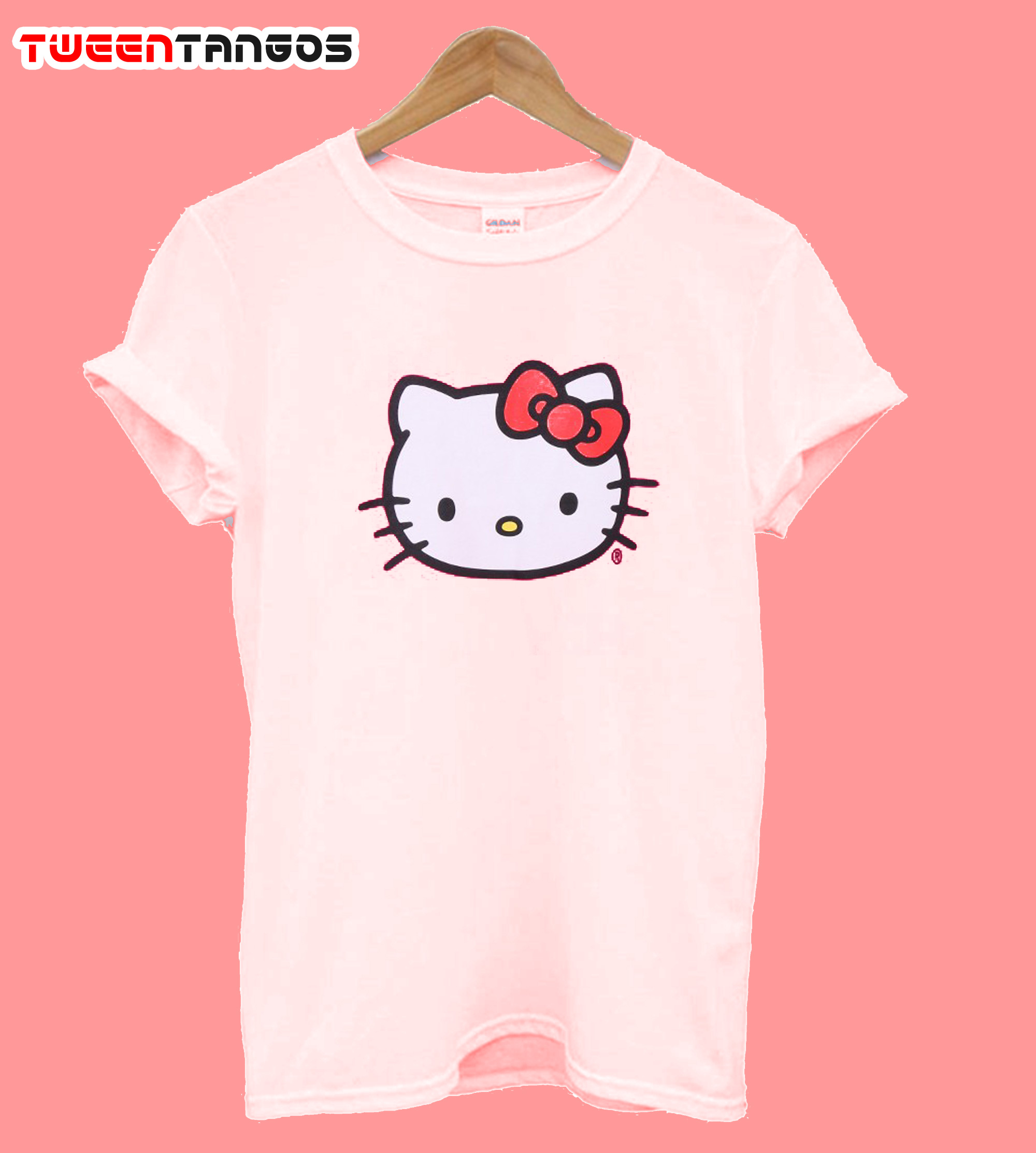 amazing good quality Anti Social Social Club x Hello Kitty T-Shirt