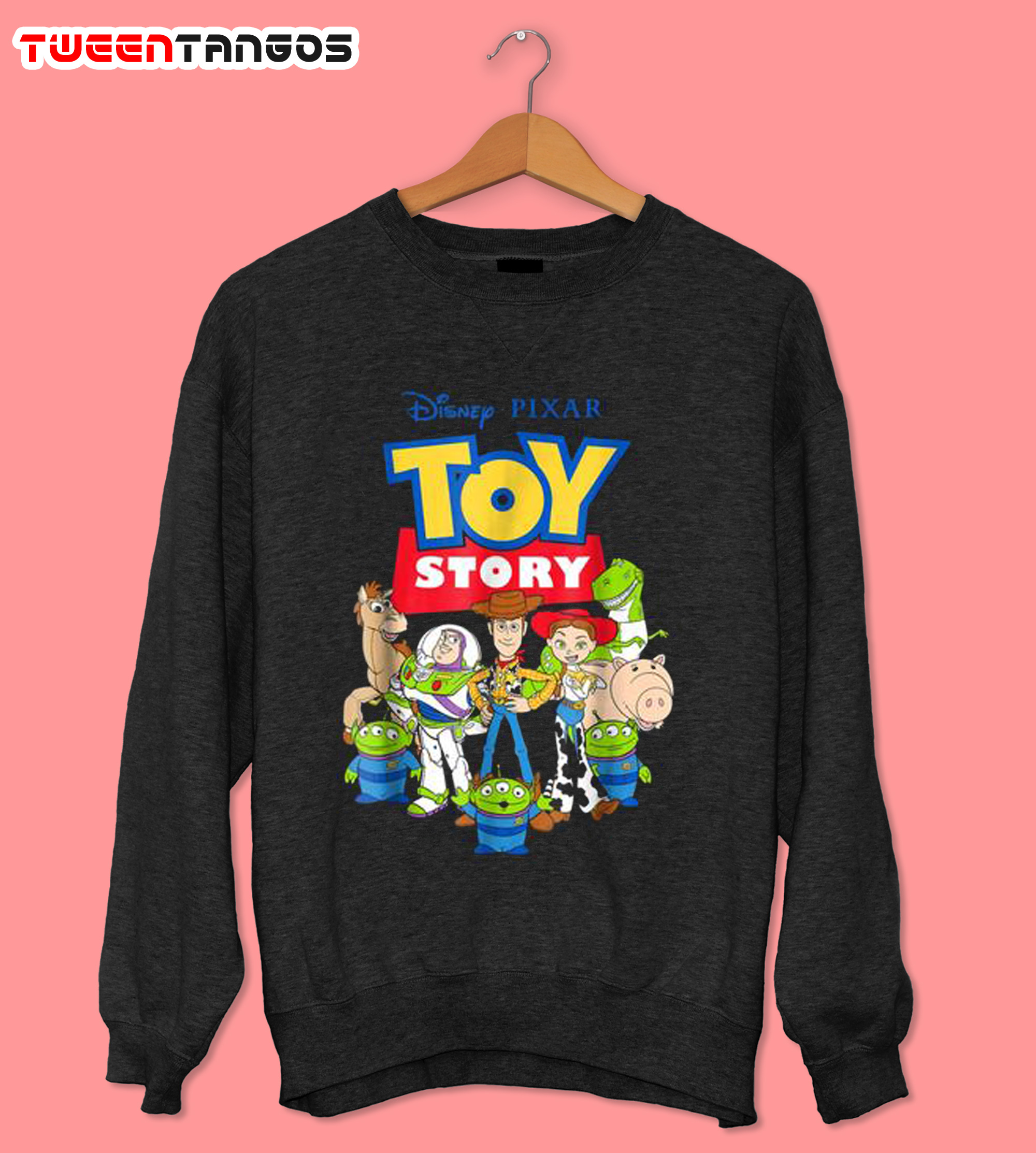 Disney Pixar Toy Story Buzz Woody Wendy Sweatshirt – tweentangos