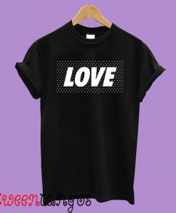 Love Polka Dots Heart Shirt